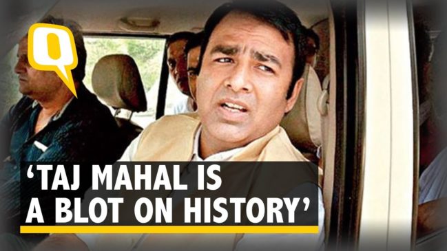 Taj Mahal a Blot on Indian Culture: BJP MLA Sangeet Som