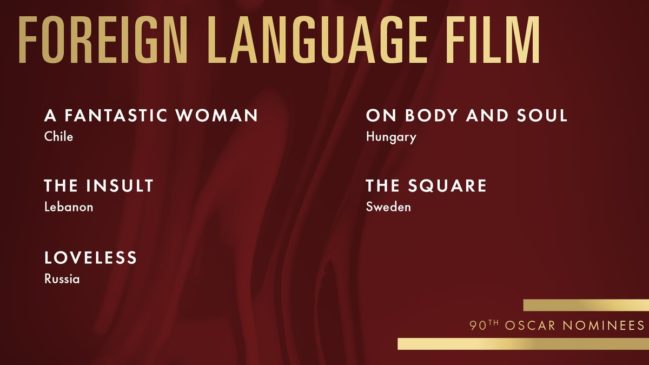 best foreign language Film