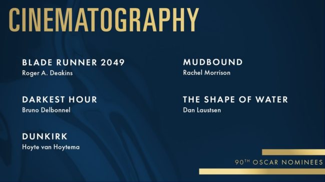 Oscar Nominations 2019