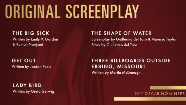 Oscar Nominations 2018