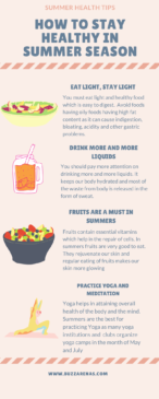 How to stay healthy in Summer season