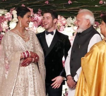 Modi Ji in Priyanka Nick jonas Wedding