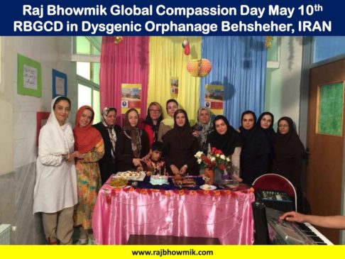Raj Bhowmik Global Compassion Day